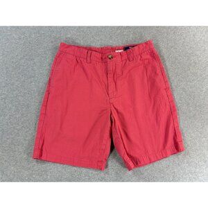 Vineyard Vines 100% Cotton Club Shorts (Men's 32) Jetty Red - 8"